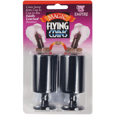 Flying Coins - Beginner's Magic - Easy To Do - Coins Jump From Cup To Cup!