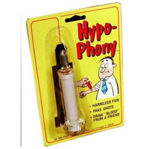 Hypo-Phony! - This Fake Hypodermic Needle is Quite Fun!