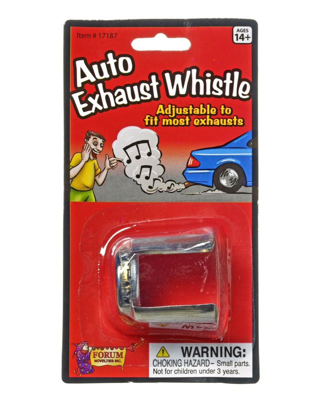 Auto Exhaust Whistle - Place This In Your Victim's Exhaust Pipe - Hilarious!