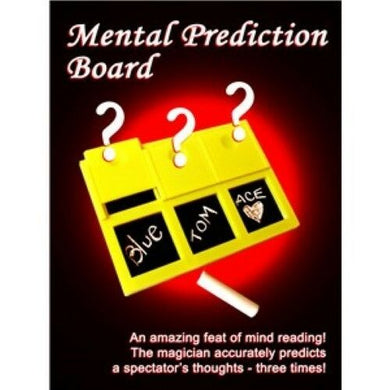 Mental Prediction Board is an easy way to make a prediction.