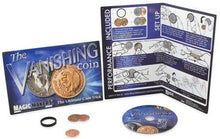 Load image into Gallery viewer, Vanishing Coin Kit - Similar to Scotch and Soda - Close-Up / Stand-Up Coin Magic
