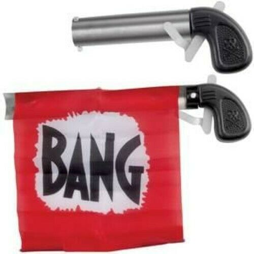 Bang Gun - When Trigger Is Pulled A Flag Opens That Says 