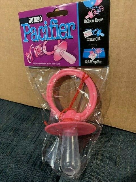 Pacifier - Jumbo Size For That Special Person That Loves To Be Babied!  Great gift!