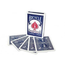 Load image into Gallery viewer, Blue Double Backed Gaffed Deck Bicycle Playing Cards - Make Your Own Card Tricks
