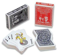 Load image into Gallery viewer, Crooked Pack of  Playing Cards - Get Laughs With This Crooked Deck of Cards
