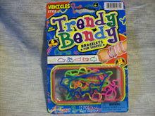 Load image into Gallery viewer, Trendy Bendy Bracelets - funny shapes, colors &amp; themes.  Good gift.
