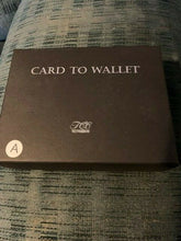 Load image into Gallery viewer, Card to Wallet - A Spectator&#39;s Card Vanishes Only to Appear Inside Your Wallet!
