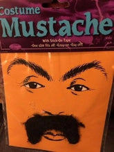 Load image into Gallery viewer, Costume Fake Moustache - Perfect for Cosplay, dress up, Halloween, etc.
