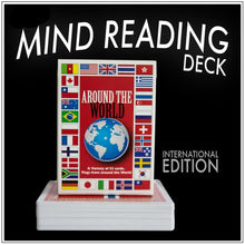 Load image into Gallery viewer, Around The World Mind Reading Deck - Poker Size - Mind Reading Deck
