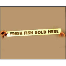 Load image into Gallery viewer, Fresh Fish Sold Here - Torn and Restored Paper Tear With A Theme - Easy To Do!
