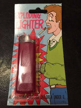 Load image into Gallery viewer, Exploding Lighter -  When the Lighter is Picked Up...  A &quot;BANG&quot; Sounds Out!
