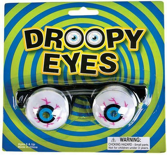 Goofy Droopy Eyes Eye Glasses - Use It For Dress Up - Halloween - Cosplay