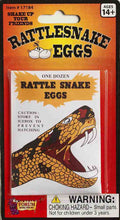 Load image into Gallery viewer, Rattle Snake Eggs - Jokes, Gags, Pranks - Fake Rattlesnake Eggs Prank
