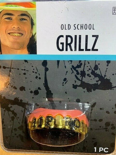 Old School Grillz - Fake Reusable Grill - Great Theatrical Prop