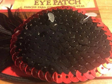 Load image into Gallery viewer, Sequin Pirate Eye Patch - Use For Cosplay, Dress-Up, Halloween, or Theater!

