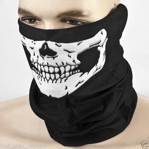 Skeleton Mask - Use It For Dress Up - Halloween - Cosplay - Motorcycle, etc.!