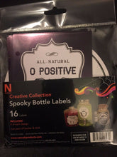 Load image into Gallery viewer, Spooky Bottle Labels - Prank Food Labels - Fake Jar Labels - Halloween Pranks

