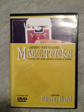 Load image into Gallery viewer, Amazing Easy to Learn Magic Tricks: Ultimate Rising Card DVD with Gimmick
