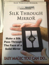 Load image into Gallery viewer, Silk Through Mirror - The Amazing Silk Thru Mirror - Close-up or Stand-up Magic!
