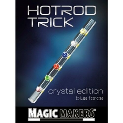 Crystal Hot Rod - Available in RED or BLUE Force! - Great Pocket Magic Trick!