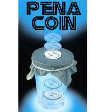 Load image into Gallery viewer, Pena/Penetrating Coin - Coin Penetrates a Rubber Sheet Into A Glass! Easy To Do!
