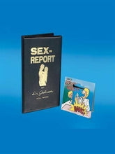 Load image into Gallery viewer, Exploding Sex Report Book -  When the Book is Opened... A &quot;BANG&quot; Sounds Out!
