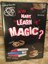 Load image into Gallery viewer, Do You Want To Learn Magic? - DVD - Learn Magic With Common Objects!
