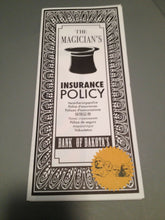 Load image into Gallery viewer, Ultimate Magician&#39;s Insurance Policy - Professional Version with Two Reveals!
