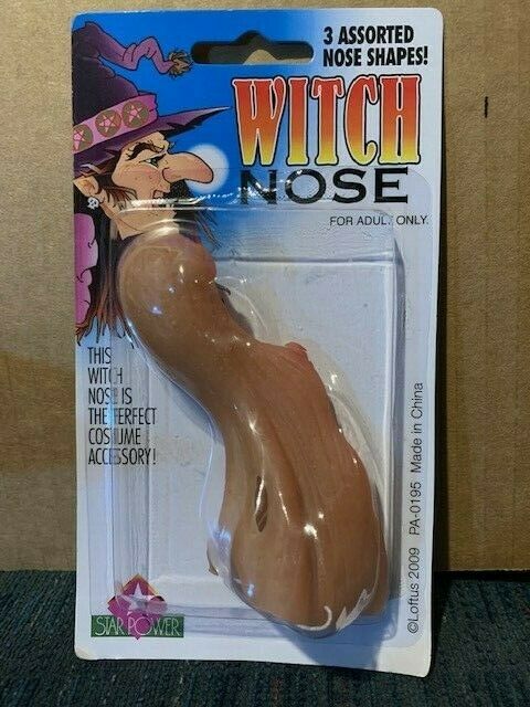 Witch Nose - Halloween Accessory - Great For Your Halloween Costume