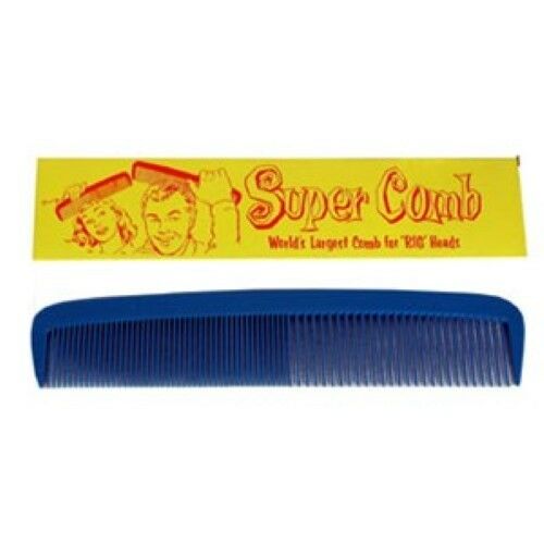 Super Comb - USA Made - A Big Comb For That Person With The Big Head!  Great gag!