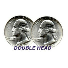 Load image into Gallery viewer, Double Sided Quarter - You Can&#39;t Lose! - Heads or Tails on Both Sides - Win Coin Tosses!
