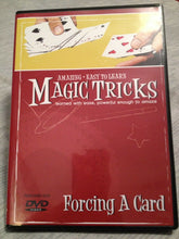 Load image into Gallery viewer, Amazing Easy to Learn Magic Tricks: Forcing a Card DVD
