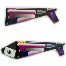 Load image into Gallery viewer, Bang Card Gun - Selected Card Is Caught On End Of Cardboard Gun!
