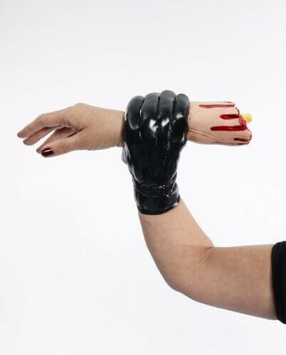Living Arm With Black Glove - Halloween, Dress-Up, Joke and Prank