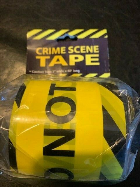 Crime Scene Barricade Tape - 40 Feet!