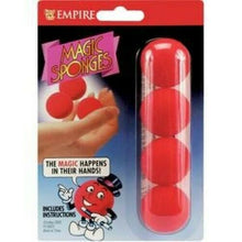 Load image into Gallery viewer, Sponge Balls - Balls Magically Appear, Disappear, and Multiply!  Red 1.25&quot; Balls
