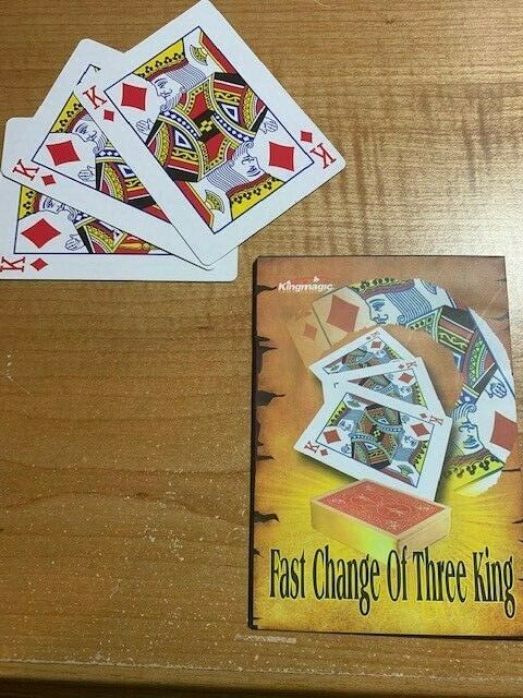 Fast Change Into Kings Card Packet Trick - Quickly Change Two Cards In ...