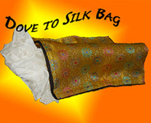 Load image into Gallery viewer, Dove to Silk Rip Apart Production Bag - Change Bag - Vanish Bag - Stage Magic
