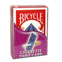 Load image into Gallery viewer, Cigarette Through Card - Cig Thru Card - Push a Cig Through a Playing Card!
