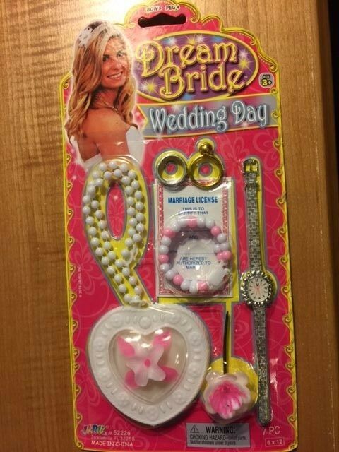 Dream Bride Wedding Day Jewelry Set - Make Believe Wedding Day Set for Girls