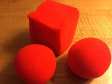 Load image into Gallery viewer, Ball To Square - Sponge Ball Magic - Great Beginner&#39;s and Close-Up Magic Trick
