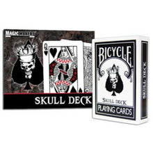 Load image into Gallery viewer, Bicycle Skull Deck - Skull Deck Regulation Playing Cards in Bicycle Card Stock!
