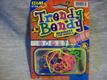 Load image into Gallery viewer, Trendy Bendy Bracelets - funny shapes, colors &amp; themes.  Good gift.
