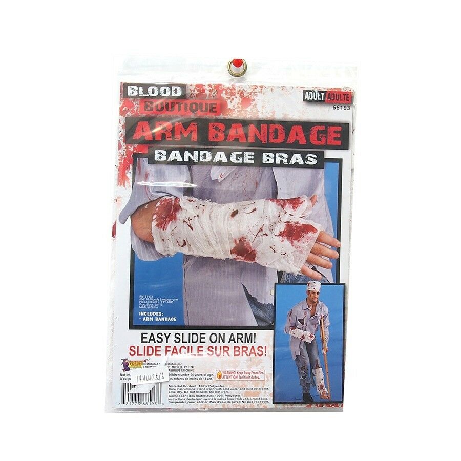 Bloody Bandage - Bloody Arm Bandage - Halloween, Jokes, Gags, Pranks