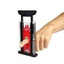 Load image into Gallery viewer, Finger Chopper Magic Trick -- See-Through Guillotine - Joke - Prank - Close-up
