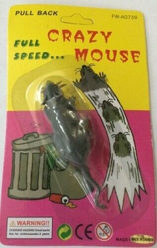 Pull Back Running Mouse - Mouse 'Runs' When Pulled Backed and Released!