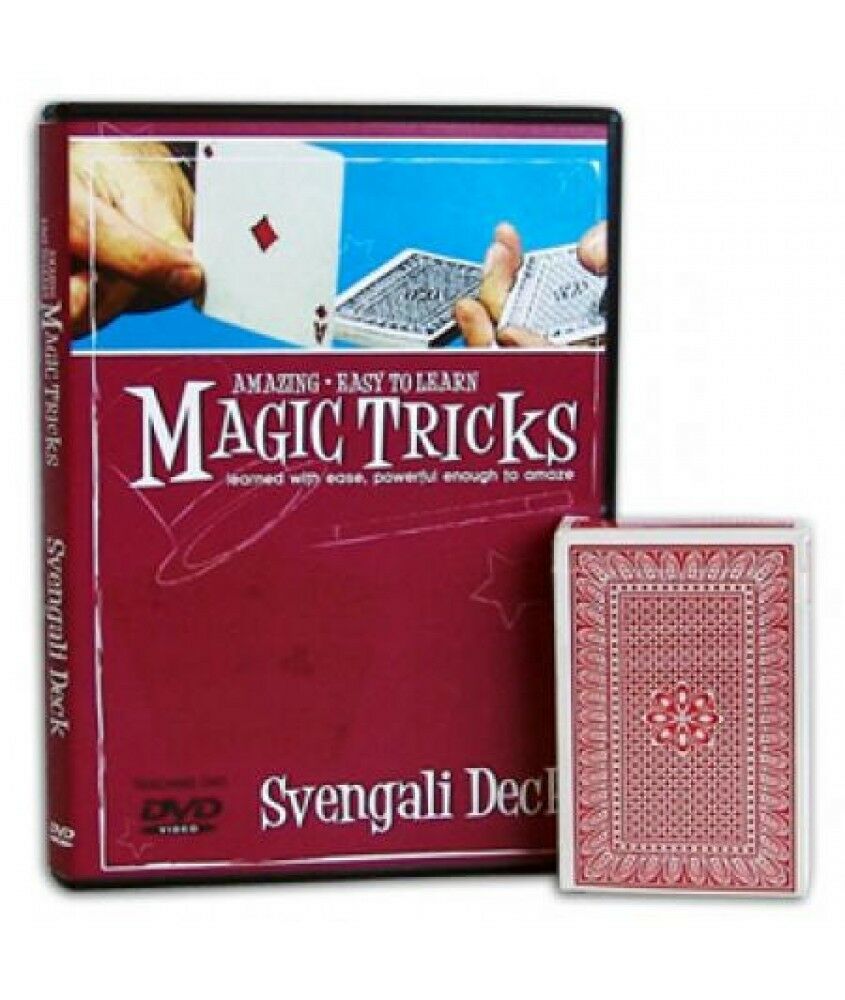 Amazing Easy to Learn Magic Tricks:  Svengali Deck - Magic Deck and DVD Combo!
