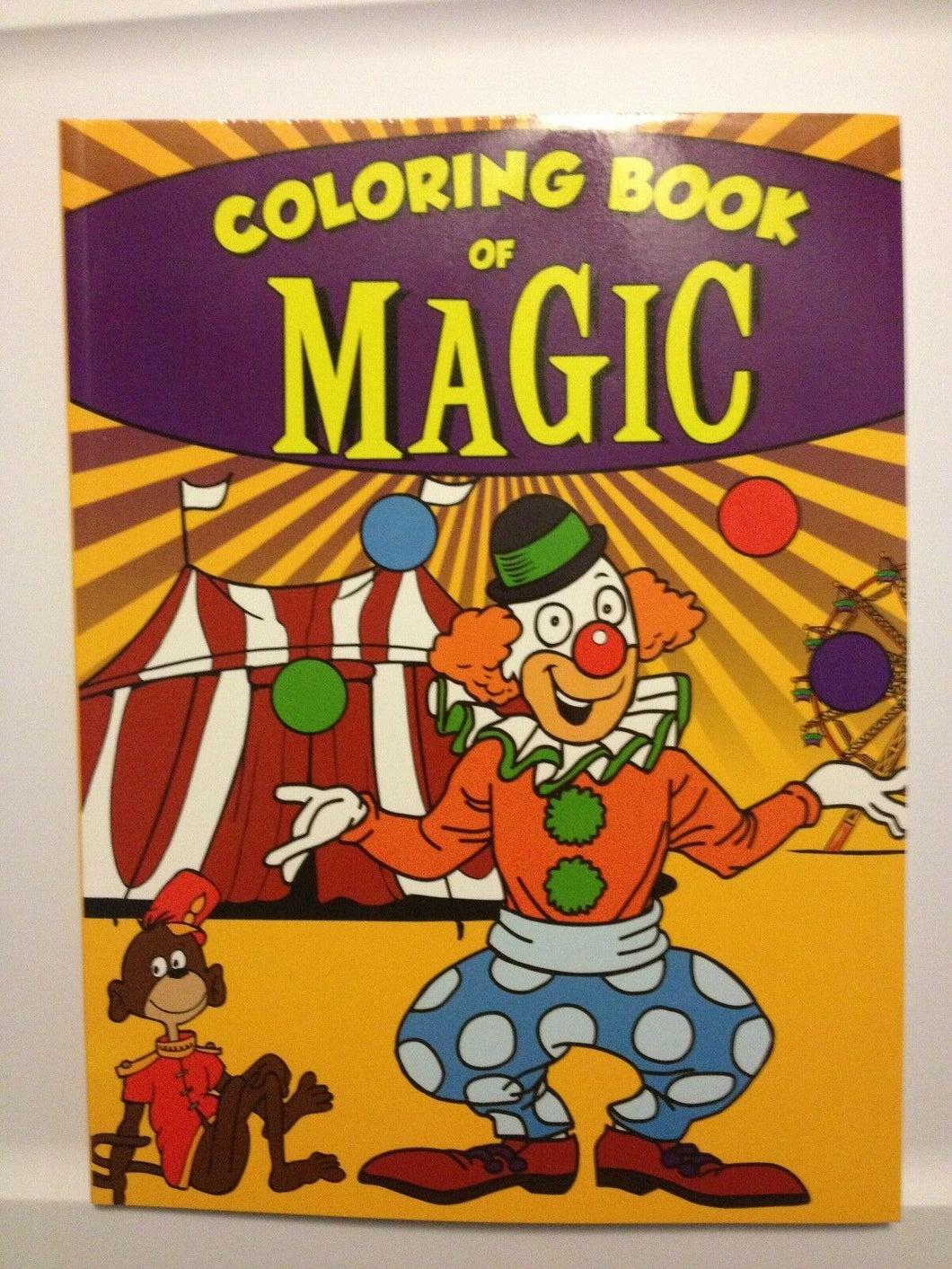 Sneaky Clown Magic Coloring Book - Great Magic for Children's Shows!