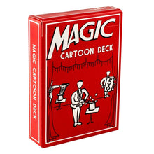 Load image into Gallery viewer, Magic Cartoon Deck - Selected Card is Pulled Out of a Hat By Cartoon Magician!
