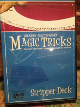 Load image into Gallery viewer, Amazing Easy to Learn Magic Tricks:  Stripper Deck - Magic Deck and DVD Combo!
